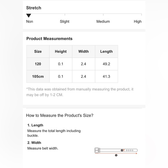 COPY - Chic transparent wide belt - Picture 7 of 7